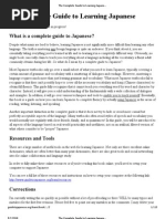 Download The Complete Guide to Learning Japanese by buchou112 SN37071905 doc pdf