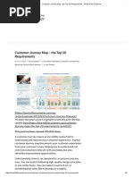 Customer Journey Map - The Top 10 Requirements - Heart of The Customer