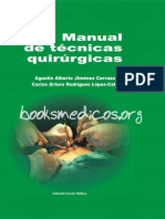 Manual de Tecnicas Quirurgicas