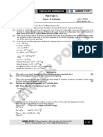 CBSE Board XII Physics Paper Sol