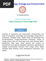 ESL 330: Energy, Ecology and Environment: Indian Institute of Technology Delhi