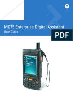 Motorola Symbol mc75 PDF