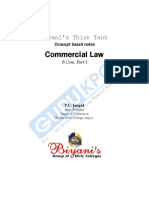 Commercial Law(B.com)P 1