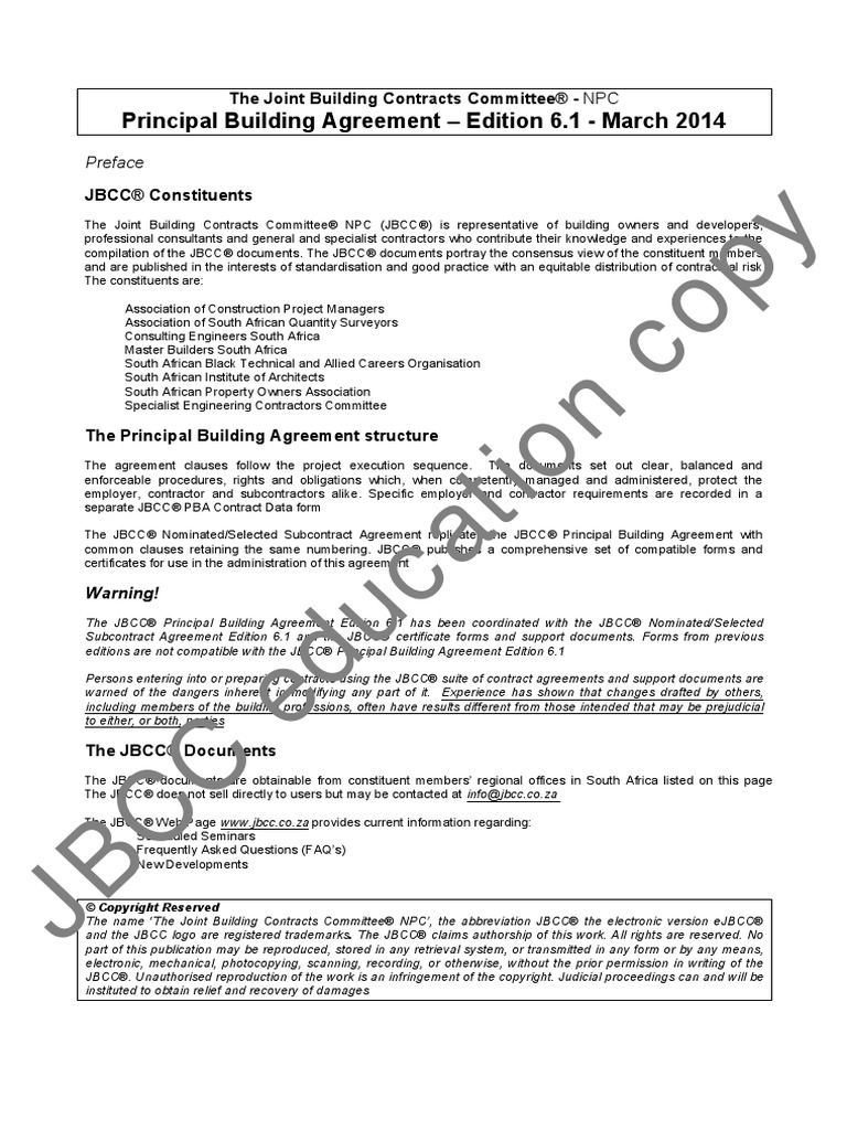 Pba Educational | PDF | Indemnity | Liability Insurance