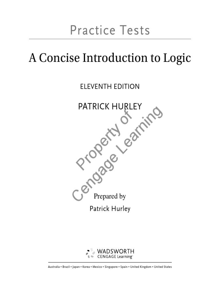 Logic Practice Tests for Students | PDF | Capitalism | Cobalt