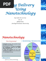 Drug Delivery Using Nanotechnology: by Carlos de La Cruz Dr. Oz Global Issues Fairleigh Dickinson University