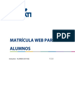 Instructivo MATRICULA WEB PARA ALUMNOS ALUM005-2015-V02 PDF