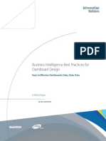 Best Practices For Dashboard Design