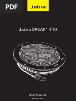 Jabra SPEAK 410: User Manual