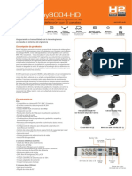 DVR Nexxt XPY8004-HD - Caracteristicas y Descripción