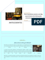 Librería: Antecedentes