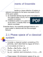 Ch2 - Elements of Ensemble Theory