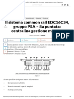 Il Sistema Common Rail EDC16C34, Gruppo PSA - 8a Puntata - Centralina Gestione Motore