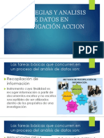 Estrategias y Analisis de Datos en Investigación Accion