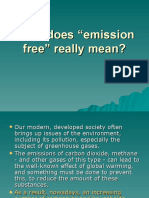 Concept of Emission Free Processes
