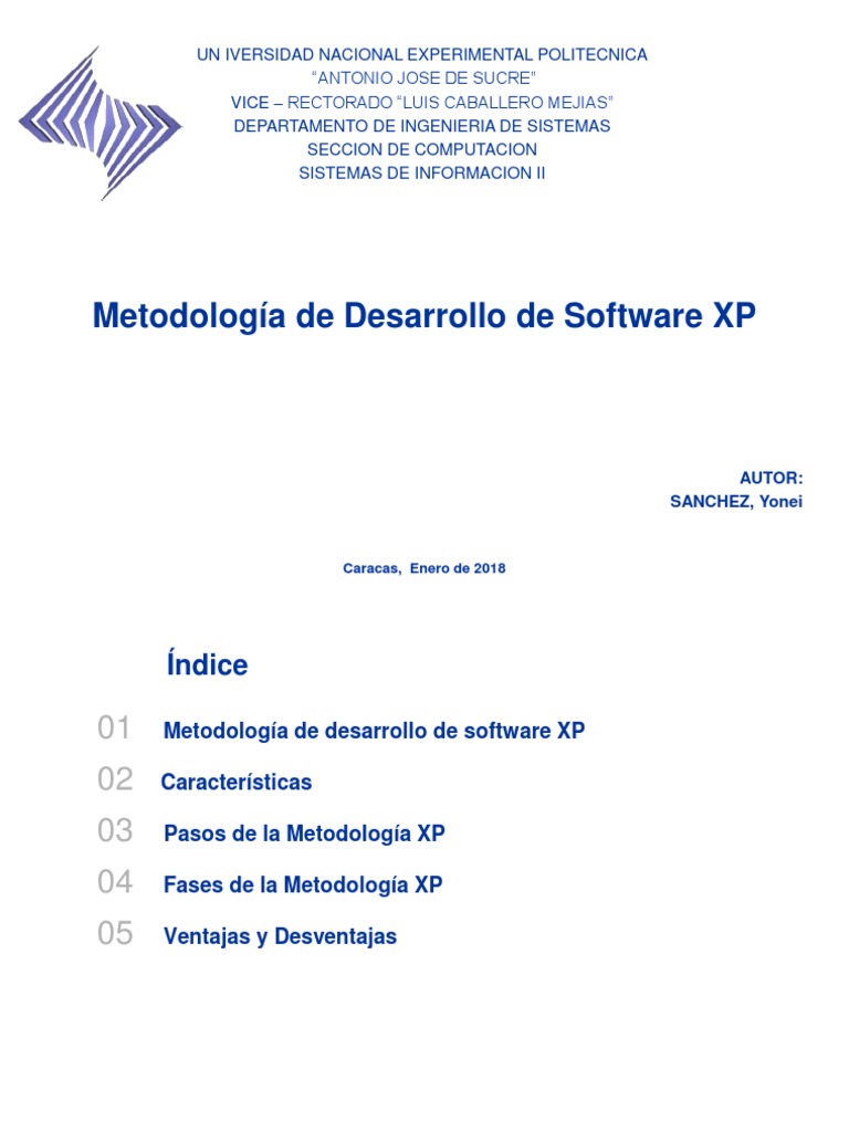 Metodología XP en Desarrollo de Software | PDF | Programación de ...
