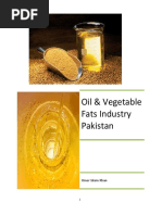 Oil and Vegetable Fats Industry in Pakistan Islam Khan