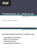 Foundations of Curriculum Development | PDF | Curriculum | Thought