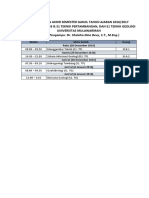 Jadwal Uas Semester Ganjil Tahun Ajaran 2016 - Shalaho