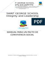 Manual de Convivencia Saint George School
