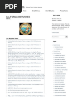 California Obituaries _ Fun..