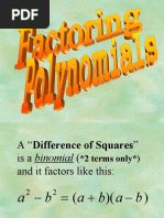 Factoring Polynomials