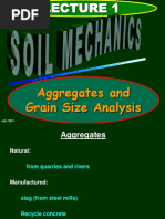 Aggregates and Grain Size Analysis: Ogie 2011