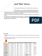 Excel Sheet Filler Work