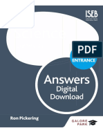 Galore Park Science For Common Entrance Chemistry Answers