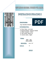 PERT CPM-Trabajo Final