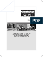 Resumen legislativo y jurisprudencial sobre normas civiles y procesales civiles