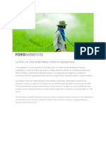 Lectura  agroquimicos