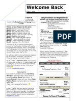 Term 1 Letter For Parents 2018