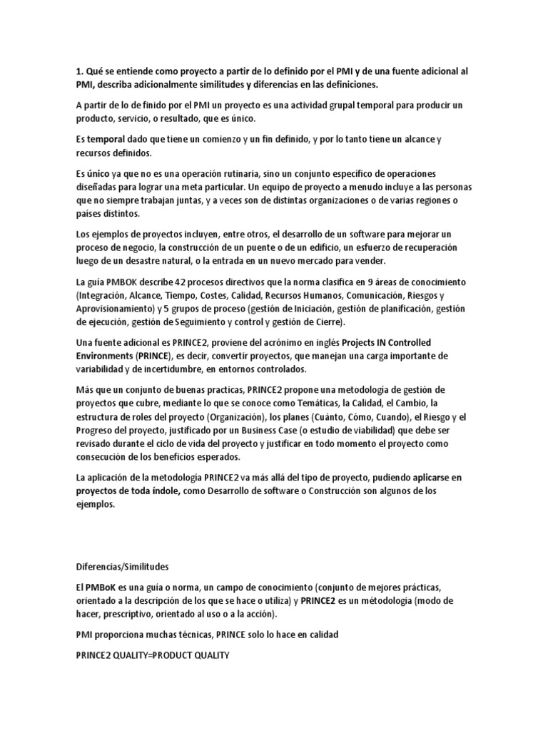 Ejemplo De Alcance De Un Proyecto De Software Compartir