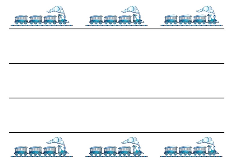Train Graphic Notation PG 1 | PDF