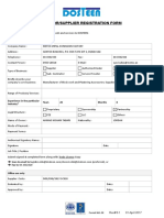AD-38 Supplier Registration Form