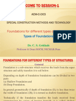 SCMT S 1 Types of Foundations