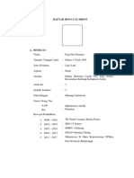 DAFTAR RIWAYAT HIDUP