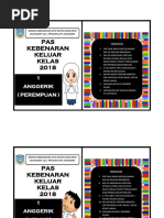 Contoh Pas Kebenaran Keluar Kelas