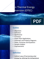 Alejandro - Ocean Thermal Energy Conversion (OTEC)