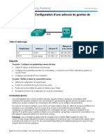 2.3.3.5 Lab - Configuring A Switch Management Address PDF