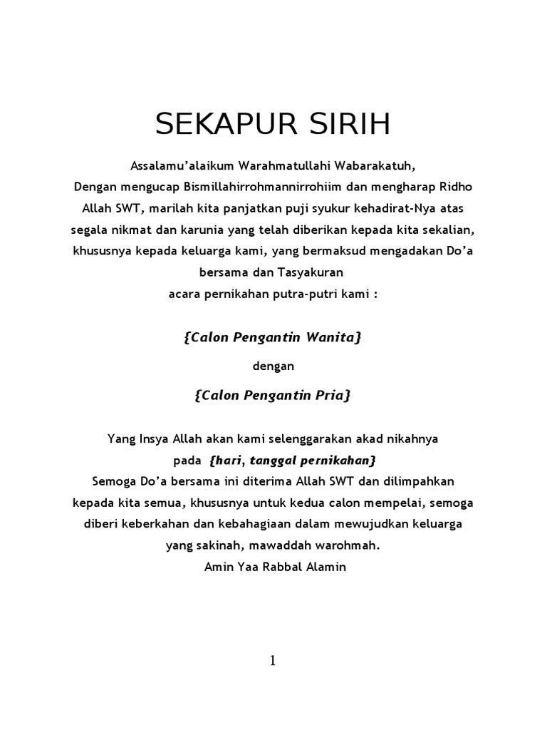 Buku Pengajian Sebelum Pernikahan Pdf