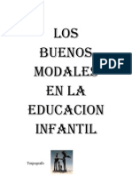 Los Buenos Modales, Educacion Infantil