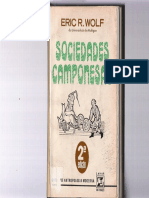 WOLF, Eric - Sociedades Camponesas