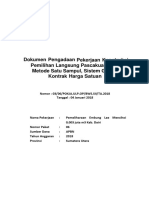 Pemeliharaan Embung Lae Mencihoi 0,003 Juta m3 Kab. Dairi