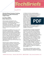 AT0024 - Chloride Stress Corrosion Tech Brief