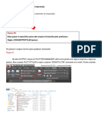 Configurando o Desenho para A Impressão