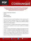 Déclaration de Hadja Diaby Sylla Mariama a l'occasion de la célébration de la Journée Internationale Tolérance Zéro aux Mutilations Génitales Feminines-excision