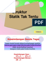 Statik Tak Tentu dan Derajat Ketidak-Tentuannya