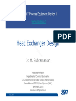 DesignII Lecture 01b HeatExchangerDesign